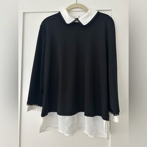 Karl Lagerfeld Collared Blouse